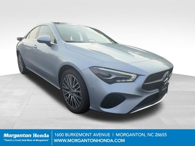 Cirrus Silver Metallic 2025 Mercedes-Benz CLA Coupe All-Wheel Drive 8-Speed Dual Clutch