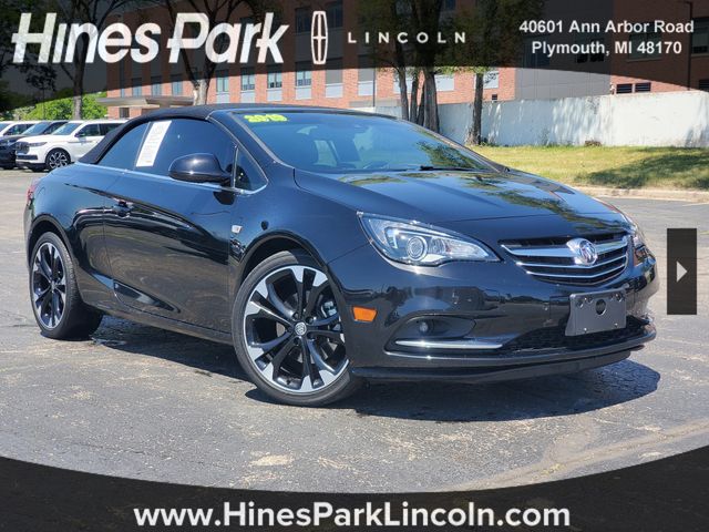 Black (Ebony Twilight Metallic) 2019 Buick Cascada Sport Touring FWD Convertible Front-Wheel Drive 6-Speed Automatic Overdrive