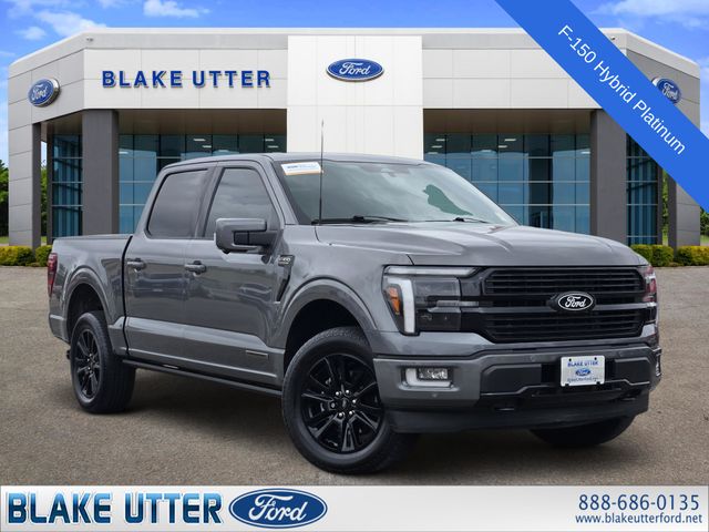 Carbonized Gray Metallic 2025 Ford F-150 Pickup Truck Four-Wheel Drive Automatic