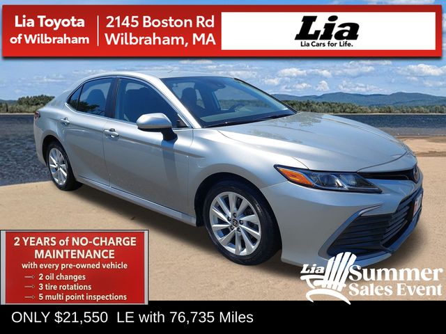 Celestial Silver Metallic 2023 Toyota Camry Sedan Front-Wheel Drive 8-Speed Automatic