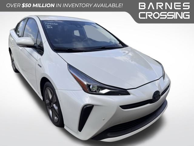 White (Blizzard Pearl) 2020 Toyota Prius Limited FWD Hatchback Front-Wheel Drive Continuously Variable Transmission
