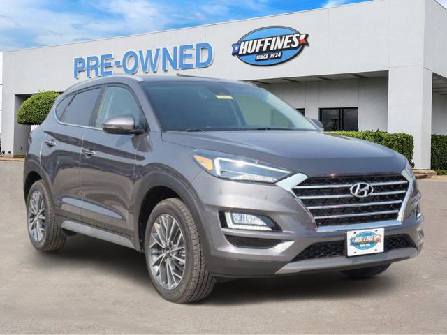 Gray (Magnetic Force) 2021 Hyundai Tucson Limited FWD SUV / Crossover Front-Wheel Drive 6-Speed Automatic