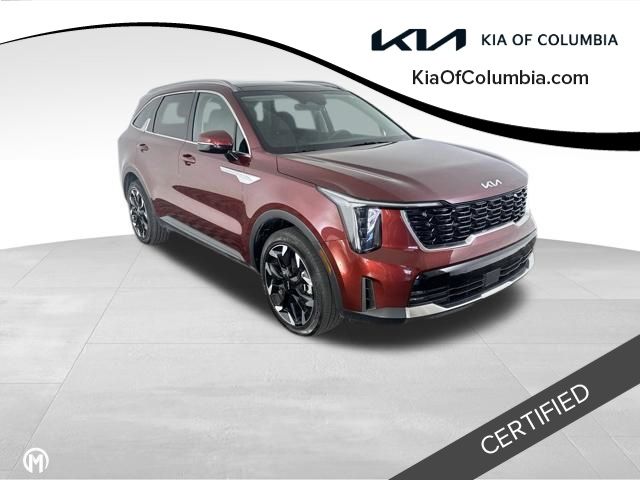 Dawning Red 2025 Kia Sorento SUV / Crossover Front-Wheel Drive 8-Speed Dual Clutch