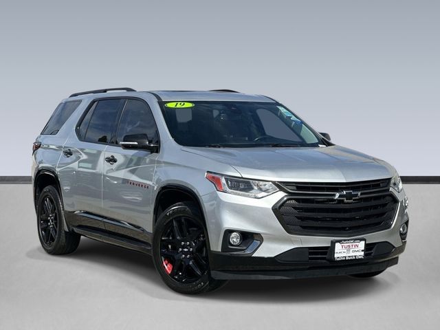 Silver Ice Metallic 2019 Chevrolet Traverse Premier FWD SUV / Crossover Front-Wheel Drive 9-Speed Automatic