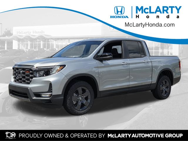 Solar Silver Metallic 2026 Honda Ridgeline Pickup Truck All-Wheel Drive 9-Speed Automatic