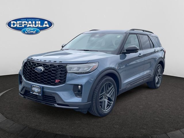 Vapor Blue 2025 Ford Explorer ST AWD SUV / Crossover All-Wheel Drive Automatic