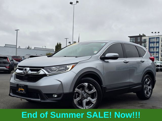 Lunar Silver Metallic 2018 Honda CR-V SUV / Crossover Front-Wheel Drive Continuously Variable Transmission