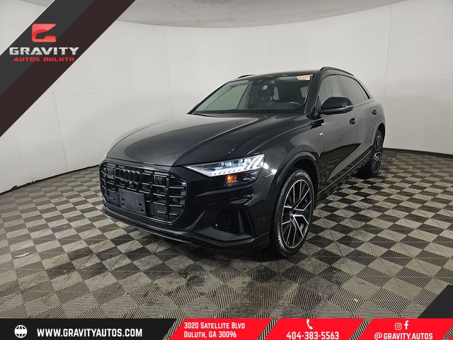 Black Metallic 2023 Audi Q8 quattro Premium Plus 55 TFSI SUV / Crossover All-Wheel Drive 8-Speed Automatic