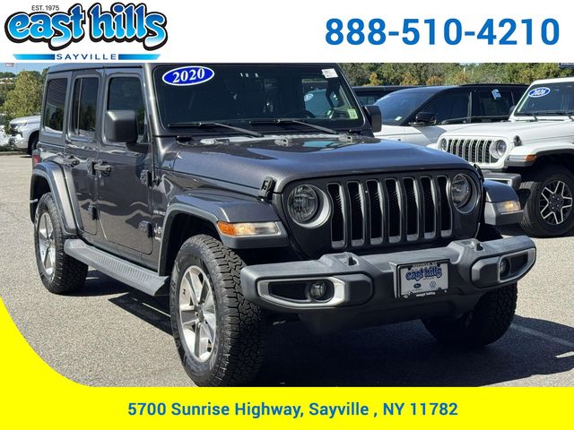Gray (Granite Crystal Metallic Clearcoat) 2020 Jeep Wrangler SUV / Crossover Four-Wheel Drive 8-Speed Automatic