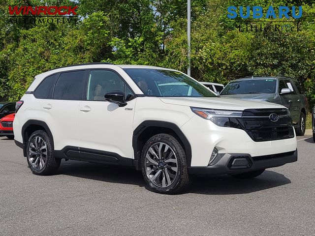 White Pearl 2026 Subaru Forester Hybrid Touring AWD SUV / Crossover All-Wheel Drive Continuously Variable Transmission