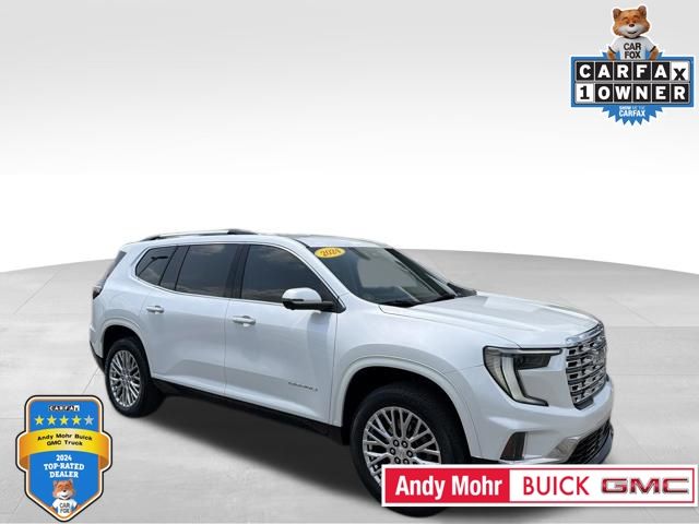 White Frost 2024 GMC Acadia SUV / Crossover Front-Wheel Drive 8-Speed Automatic