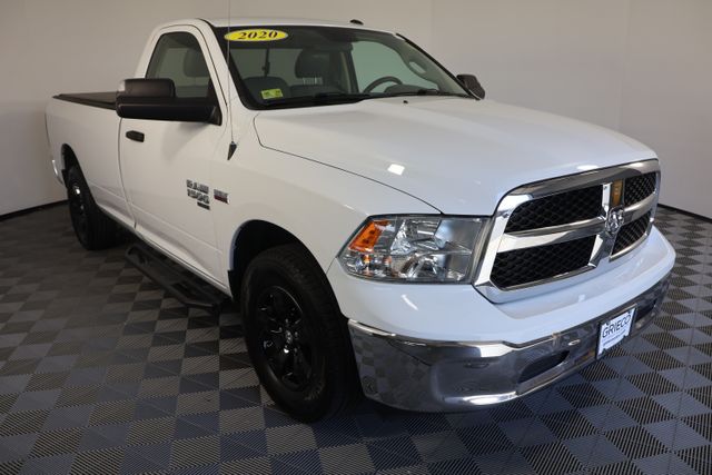 Bright White Clearcoat 2020 RAM 1500 Pickup Truck 4X2 8-Speed Automatic