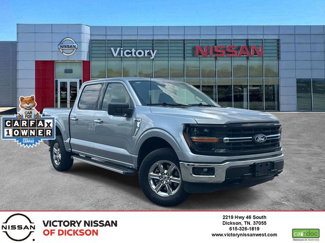 Silver Metallic 2025 Ford F-150 Pickup Truck Four-Wheel Drive Automatic