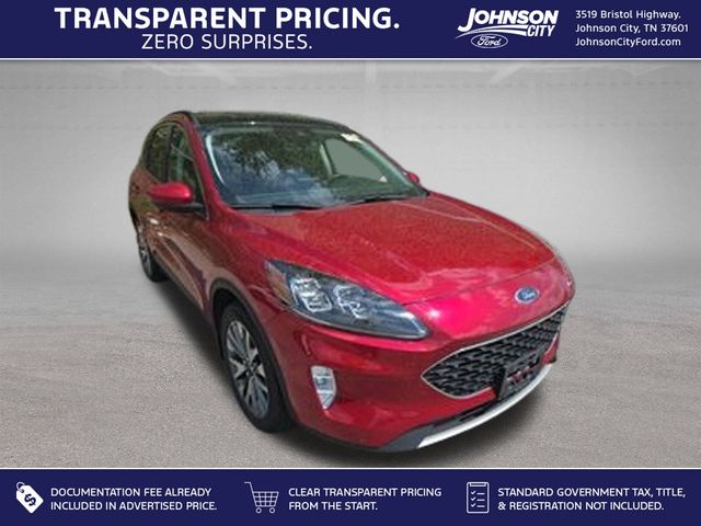 Red Metallic 2022 Ford Escape SUV / Crossover All-Wheel Drive 8-Speed Automatic