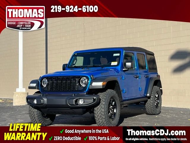 New 2026 Jeep Wrangler Willys For Sale in Highland, IN