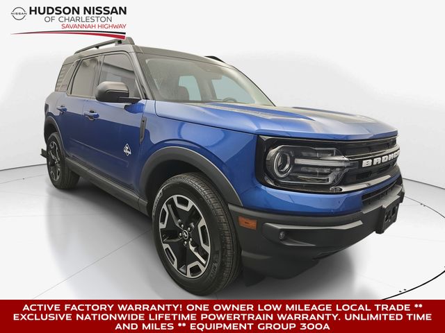 Blue Metallic 2023 Ford Bronco Sport Outer Banks AWD SUV / Crossover All-Wheel Drive 8-Speed Automatic