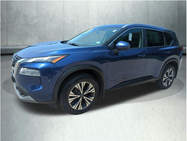 Caspian Blue Metallic 2023 Nissan Rogue SUV / Crossover All-Wheel Drive Continuously Variable Transmission