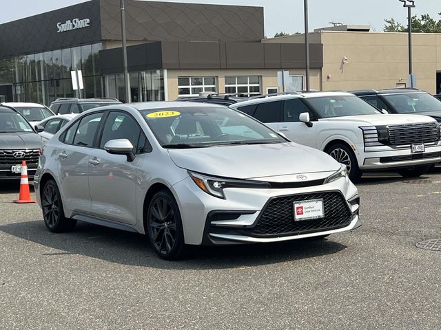 Classic Silver Metallic 2023 Toyota Corolla Sedan Front-Wheel Drive Continuously Variable Transmission