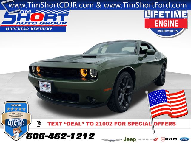 F8 Green 2022 Dodge Challenger SXT RWD Coupe Rear-Wheel Drive 8-Speed Automatic