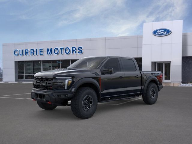 Agate Black Metallic 2026 Ford F-150 Raptor SuperCrew 4WD Pickup Truck Four-Wheel Drive Automatic