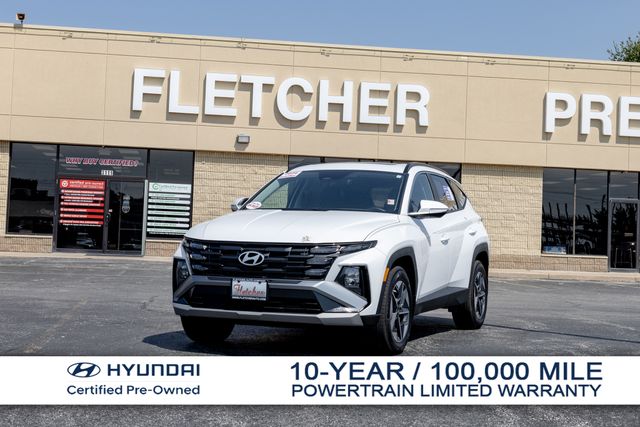 White Pearl 2026 Hyundai Tucson SUV / Crossover All-Wheel Drive 8-Speed Automatic