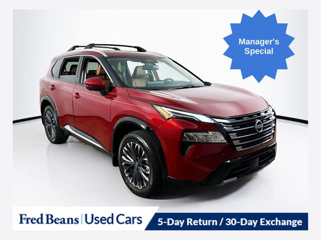 Red (Scarlet Ember Tintcoat) 2025 Nissan Rogue SUV / Crossover All-Wheel Drive Continuously Variable Transmission