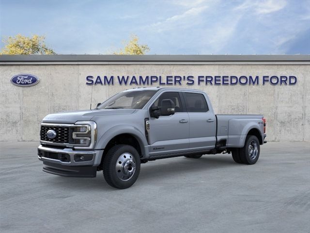 Glacier Gray Met Tri-Coat 2026 Ford F-450 Super Duty Lariat Crew Cab LB DRW 4WD Pickup Truck Four-Wheel Drive Automatic