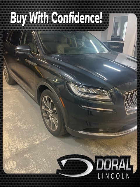 Blue Metallic 2022 Lincoln Nautilus Reserve FWD SUV / Crossover Front-Wheel Drive 8-Speed Automatic