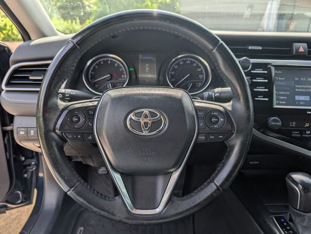 2020 Toyota Camry SE Blue at Emmons Autoplex