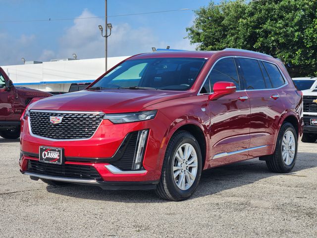 2024 Cadillac XT6 Luxury Red at Texan Dodge Chrysler Jeep Ram