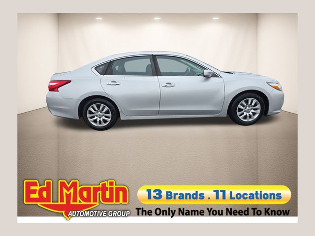 Brilliant Silver 2016 Nissan Altima 2.5 S Sedan Front-Wheel Drive Continuously Variable Transmission