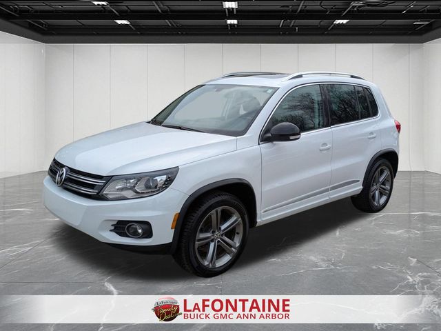 Pure White 2017 Volkswagen Tiguan Sport 4Motion SUV / Crossover All-Wheel Drive 6-Speed Automatic