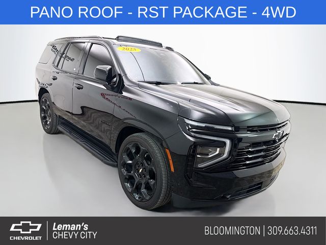 Black 2025 Chevrolet Tahoe RST 4WD SUV / Crossover Four-Wheel Drive