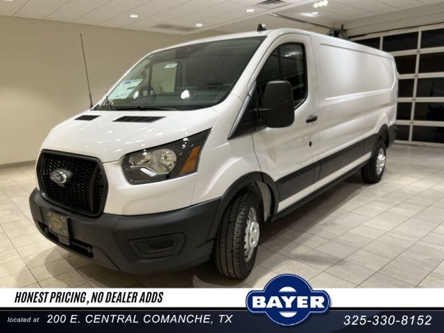Oxford White 2025 Ford Transit Cargo Van All-Wheel Drive 