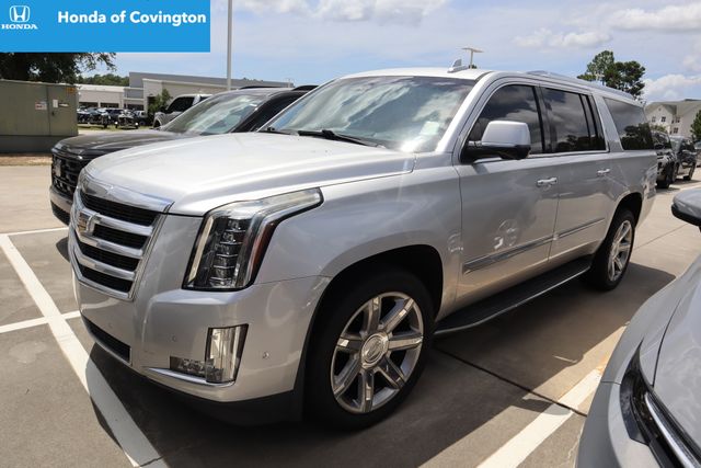 Radiant Silver Metallic 2017 Cadillac Escalade ESV SUV / Crossover Rear-Wheel Drive 8-Speed Automatic