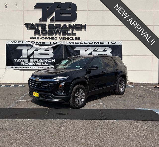 Black Metallic 2025 Chevrolet Equinox SUV / Crossover Four-Wheel Drive 8-Speed Automatic