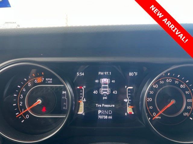 2020 Jeep Wrangler Unlimited Sahara White at Emmons Autoplex