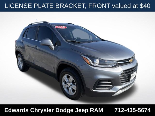 Gray (Satin Steel Metallic) 2020 Chevrolet Trax SUV / Crossover All-Wheel Drive 6-Speed Automatic