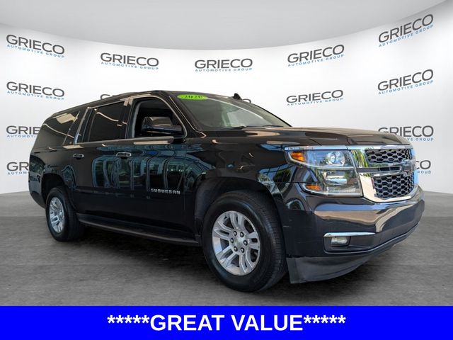 Black 2020 Chevrolet Suburban SUV / Crossover Four-Wheel Drive 6-Speed Automatic Overdrive
