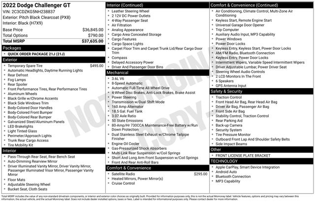 Used 2022 Dodge Challenger For Sale in Indianapolis, IN