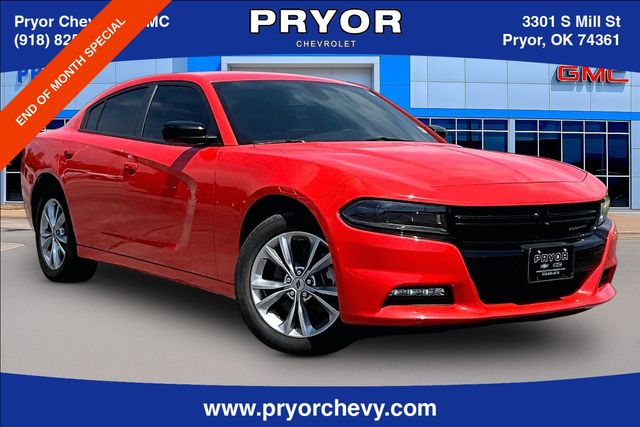 Go Mango! 2023 Dodge Charger Sedan All-Wheel Drive 8-Speed Automatic