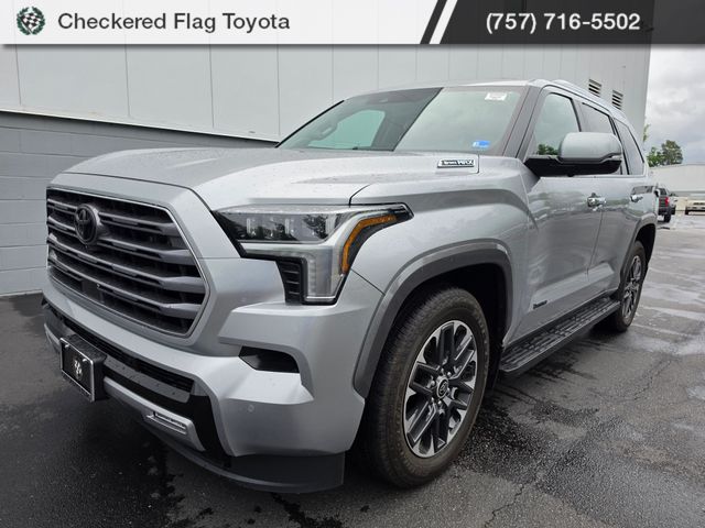 Celestial Silver Metallic 2024 Toyota Sequoia Limited 4WD SUV / Crossover Four-Wheel Drive Automatic