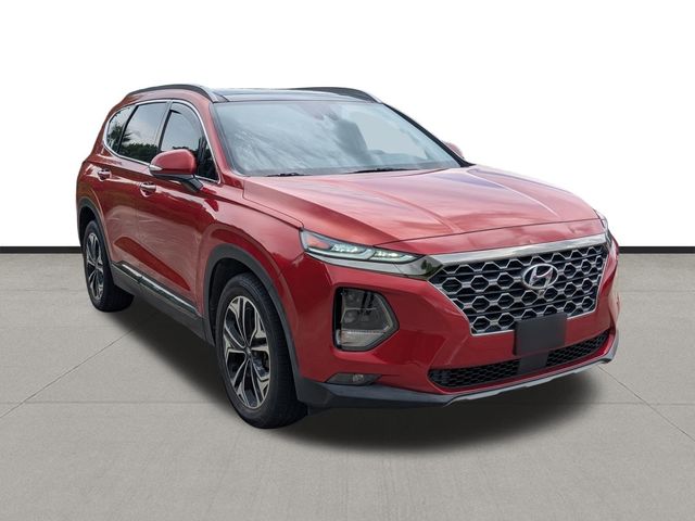 2020 Hyundai Santa Fe Limited Orange at DeMontrond Gulf Freeway