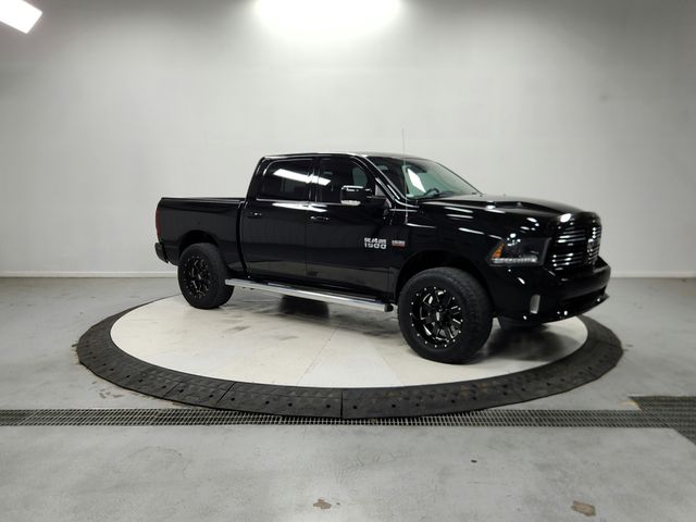 Black Clearcoat 2015 RAM 1500 Pickup Truck Four-Wheel Drive 8-Speed Automatic
