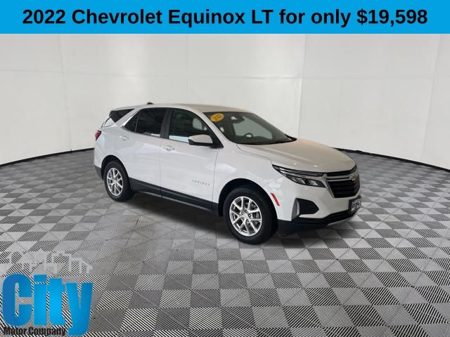 Summit White 2022 Chevrolet Equinox SUV / Crossover Four-Wheel Drive 6-Speed Automatic Overdrive