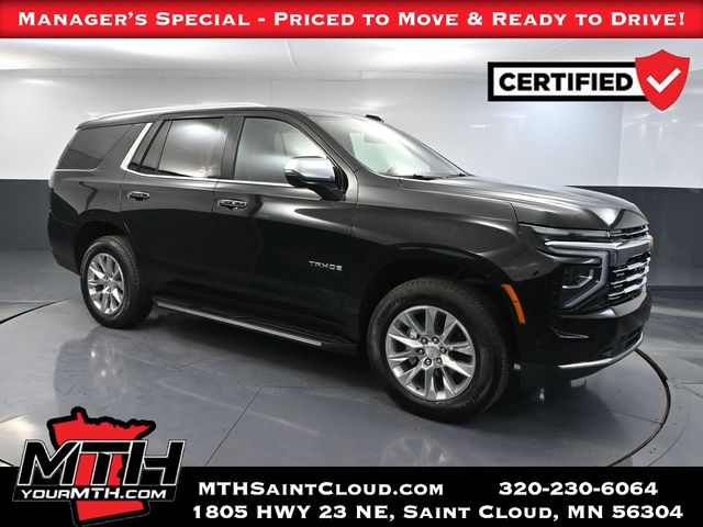 Black 2025 Chevrolet Tahoe Premier 4WD SUV / Crossover Four-Wheel Drive