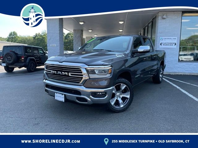 Gray (Granite Crystal Metallic Clearcoat) 2023 RAM 1500 Pickup Truck Four-Wheel Drive 8-Speed Automatic