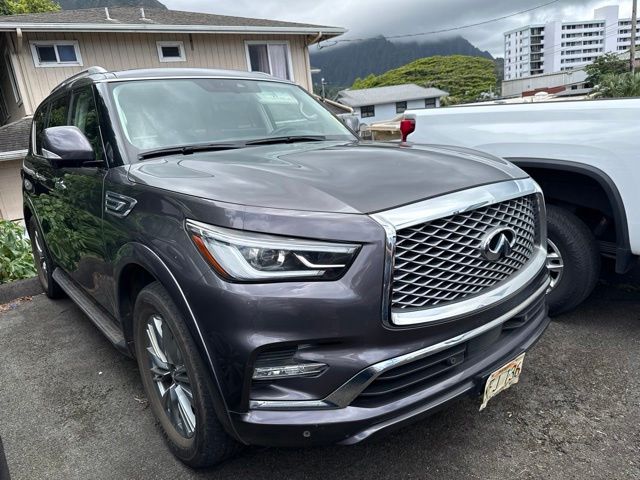 Anthracite Gray 2024 INFINITI QX80 SUV / Crossover All-Wheel Drive 7-Speed Automatic