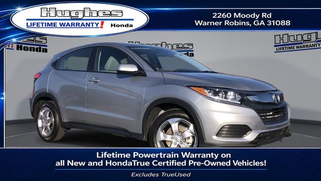 Lunar Silver Metallic 2021 Honda HR-V LX FWD SUV / Crossover Front-Wheel Drive Continuously Variable Transmission