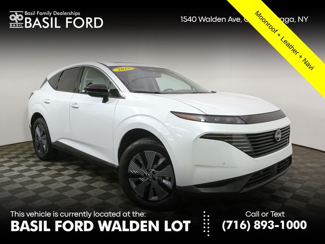 Everest White Pearl Tricoat 2025 Nissan Murano SUV / Crossover All-Wheel Drive 9-Speed Automatic